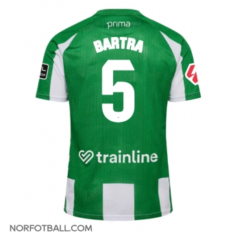 Billige Fotballdrakt Real Betis Marc Bartra #5 Replika Hjemmedrakt 2025-26 Kortermet